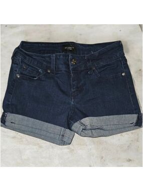 Celebrity Pink Dark Blue Jean Shorts Women's Size 3 Juniors